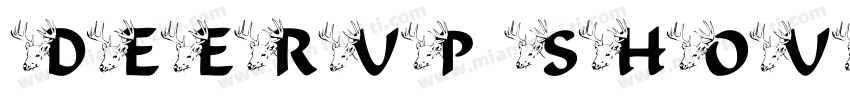 DeerUp Shouttap Sans字体转换